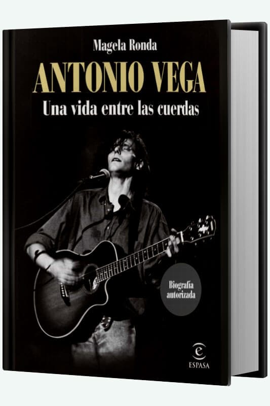 Libro Antonio Vega Una vida entre Cuerdas de Magela Ronda