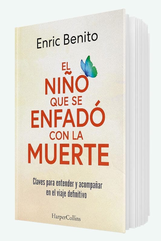 Libro El Niño que se enfado con la muerte de Enric Benito