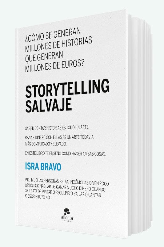 Libro Storytelling salvaje de Isra Bravo